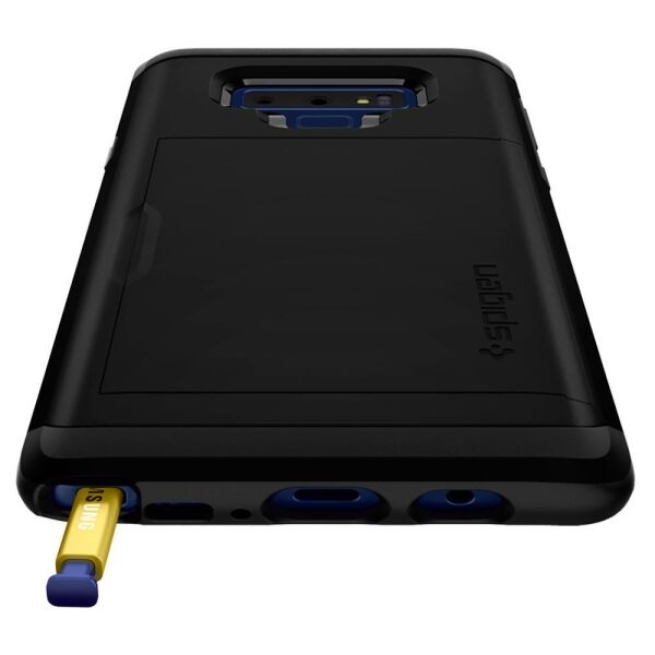 Spigen Galaxy Note 9 ile Uyumlu Kılıf Slim Armor CS Black