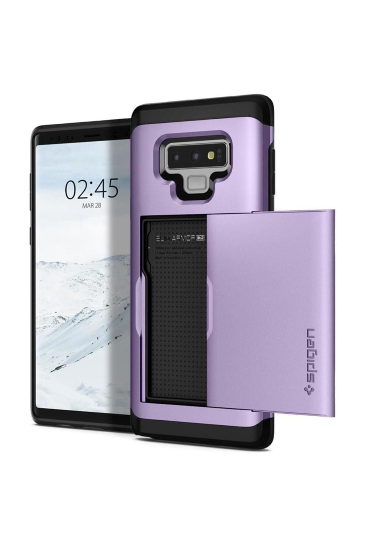 Spigen Galaxy Note 9 ile Uyumlu Kılıf Slim Armor CS Lavender