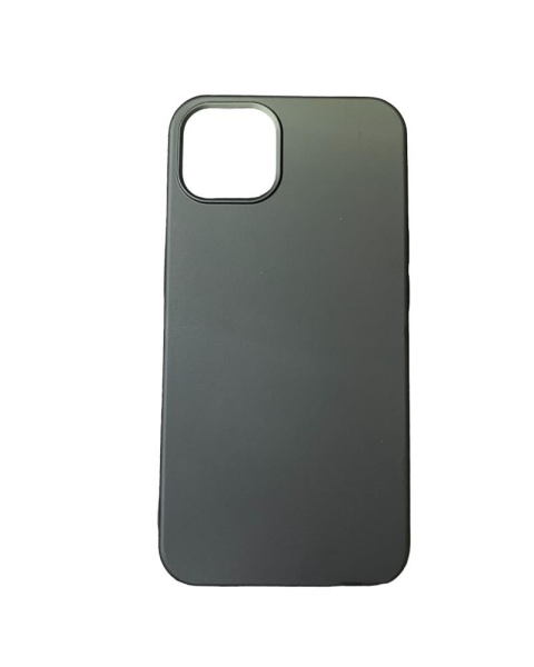 iPhone 13 Pro Max ile Uyumlu Cappy Silikon Kılıf Siyah