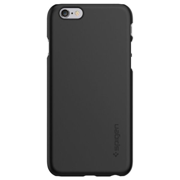 Spigen iPhone 6s/6 ile Uyumlu Kılıf Thin Fit Ultra İnce Black