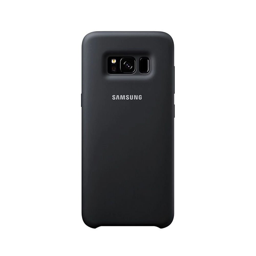 Galaxy S8 Plus ile Uyumlu Silikon Kılıf Gri EF-PG955TSEGWW