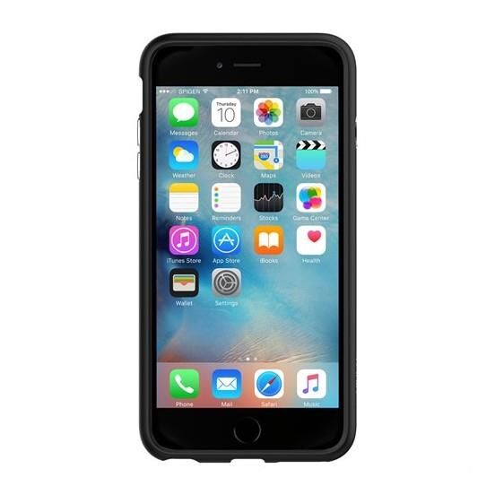Spigen iPhone 6 Plus/6s Plus ile Uyumlu Kılıf Ultra Hybrid Black