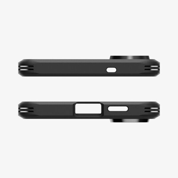 Spigen Galaxy S25 Edge ile Uyumlu Kılıf Tough Armor AI MagFit özellikli Kickstand Black
