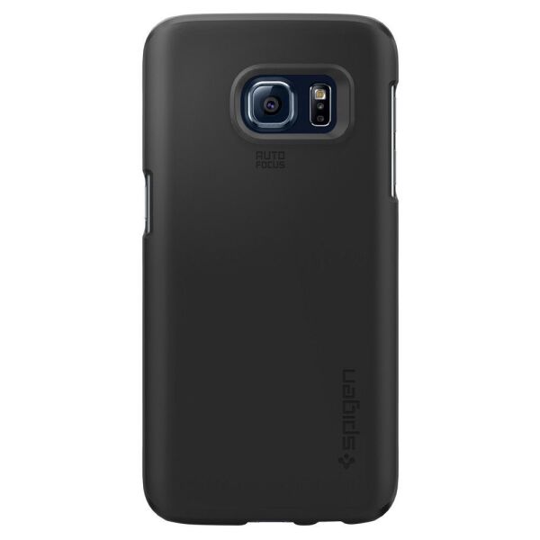 Spigen Galaxy S7 ile Uyumlu Kılıf Thin Fit Ultra İnce Black