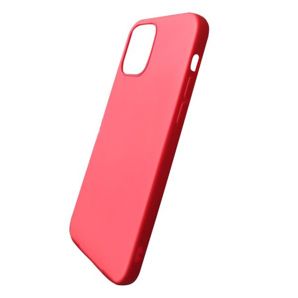 iPhone 12 (6.1'') ile Uyumlu Nxe Desing Silikon Kılıf Kırmızı