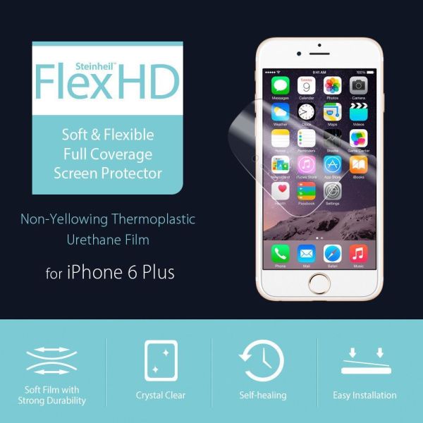 Spigen iPhone 6 Plus/6s Plus ile Uyumlu Ekran Koruyucu Flex HD