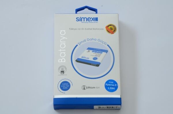 Simex Xperia Z1 ile Uyumlu Batarya
