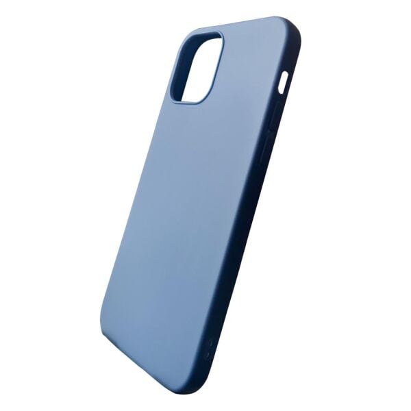 iPhone 12 (6.1'') ile Uyumlu Nxe Desing Silikon Kılıf Mavi