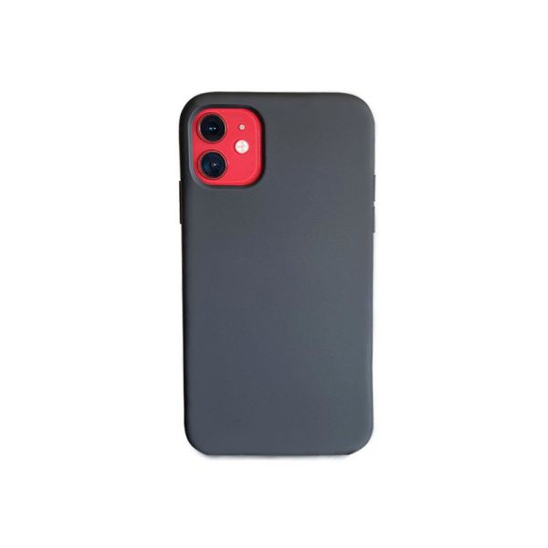 iPhone 11 ile Uyumlu Cappy Silikon Kılıf Siyah