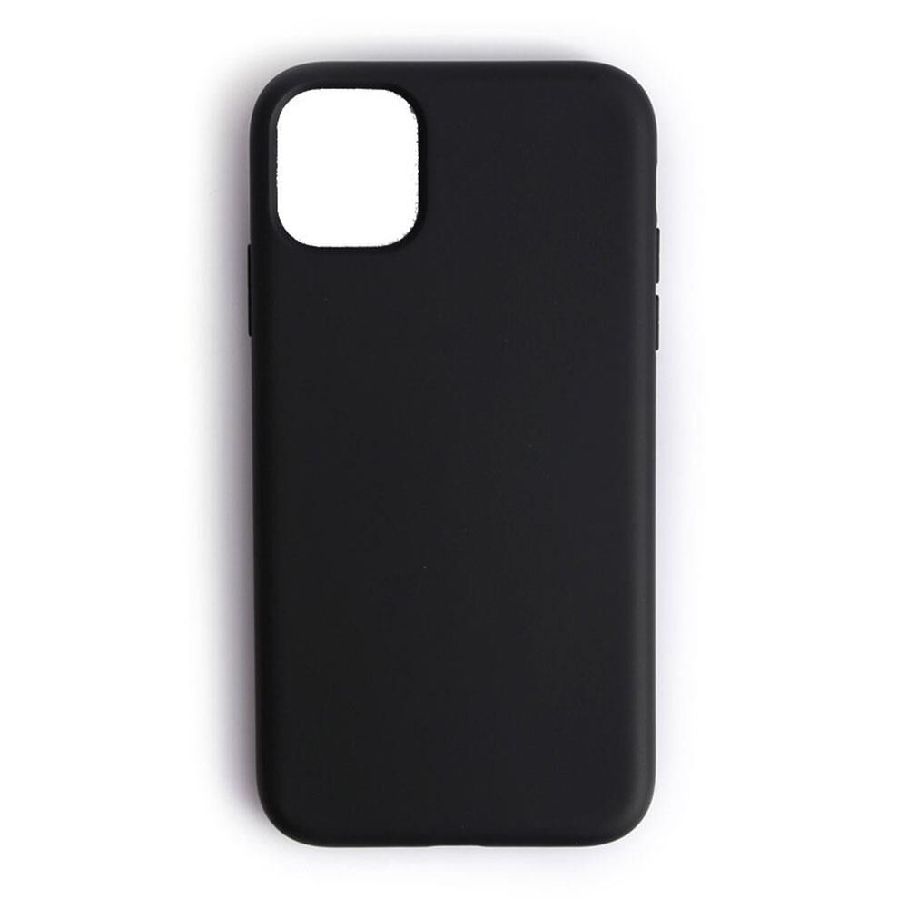 iPhone 11 ile Uyumlu Cappy Silikon Kılıf Siyah