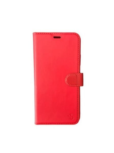 Jopus iPhone 11 Pro Max ile Uyumlu Kapaklı Kartlıklı Cüzdanlı Kılıf Kırmızı