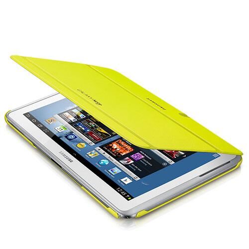 Galaxy Note 10.1 N8005 ile Uyumlu Bookcover Kılıf Yeşil EFC-1G2NMECSTD