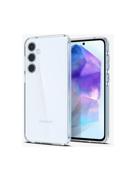 Spigen Galaxy A55 ile Uyumlu Kılıf Ultra Hybrid Crystal Clear