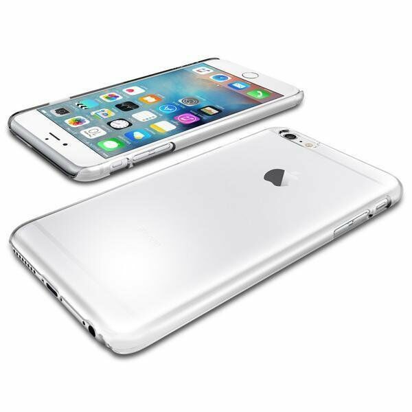 Spigen iPhone 6s Plus/6 Plus ile Uyumlu Kılıf Thin Fit Ultra İnce Crystal Clear