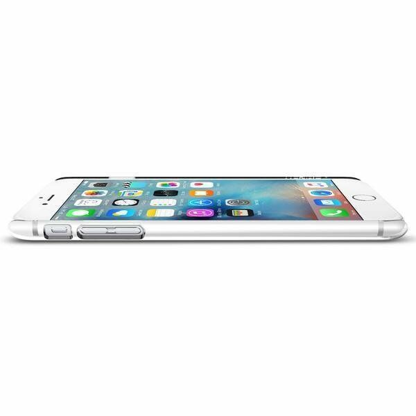 Spigen iPhone 6s Plus/6 Plus ile Uyumlu Kılıf Thin Fit Ultra İnce Crystal Clear