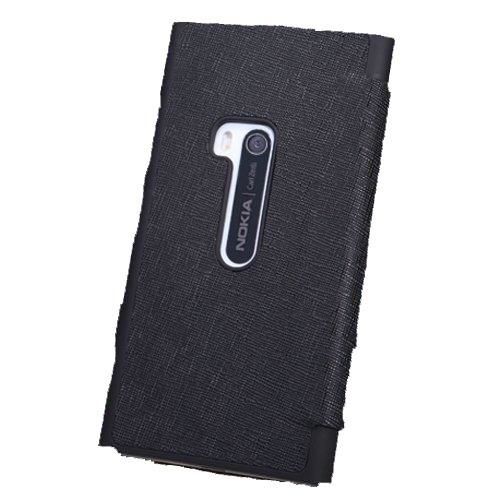 Nillkin Lumia 920 ile Uyumlu Yana Açılan Kapaklı Kılıf Siyah Renk