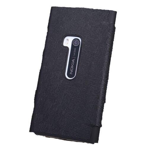 Nillkin Lumia 920 ile Uyumlu Yana Açılan Kapaklı Kılıf Siyah Renk
