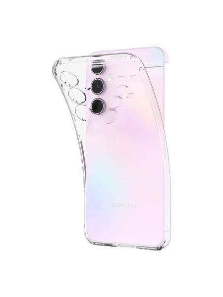 Spigen Galaxy A55 ile Uyumlu Kılıf Liquid Crystal 4 Tarafı Tam Koruma Crystal Clear