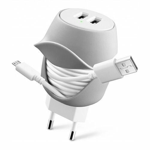 Cellular Line Twister Charger Dual 10W 2.1A Seyahat Şarj Aleti