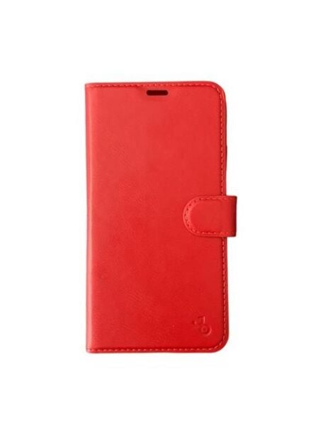 Jopus iPhone 11 Pro ile Uyumlu Kapaklı Kartlıklı Cüzdanlı Kılıf Kırmızı