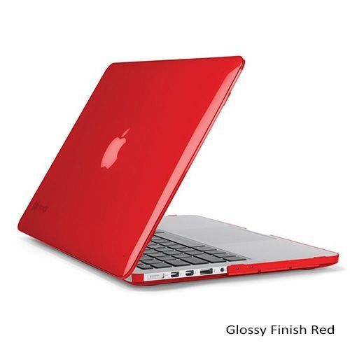 Speck SmartShell Macbook Pro Retina 13'' ile Uyumlu Koruma Kılıf Glossy Finish Red
