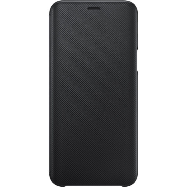 Galaxy J6 2018 ile Uyumlu Wallet Cover Kılıf Siyah EF-WJ600CBEGWW
