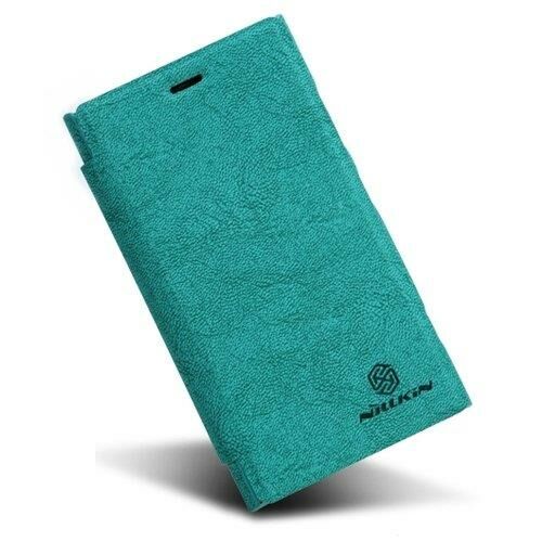 Nillkin Lumia 920 ile Uyumlu Ağaç Desenli Deri Kılıf Yeşil