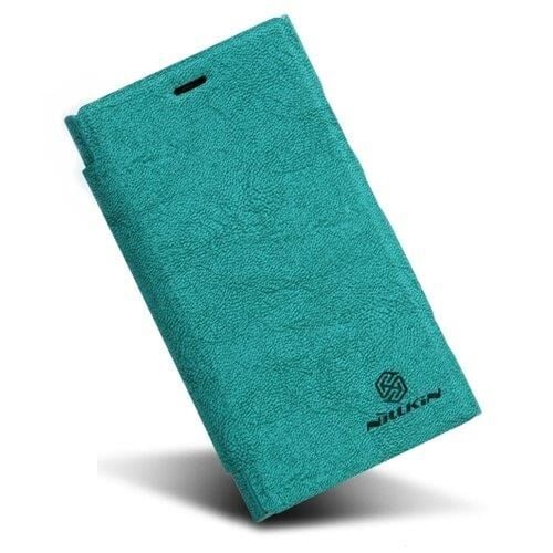 Nillkin Lumia 920 ile Uyumlu Ağaç Desenli Deri Kılıf Yeşil