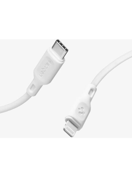 Spigen Essential USB-C to Lightning (1 Metre) Hızlı Şarj/Data Kablosu MFI Lisanslı C10CL White