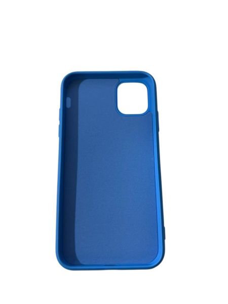 iPhone 11 ile Uyumlu Cappy Silikon Kılıf Mavi