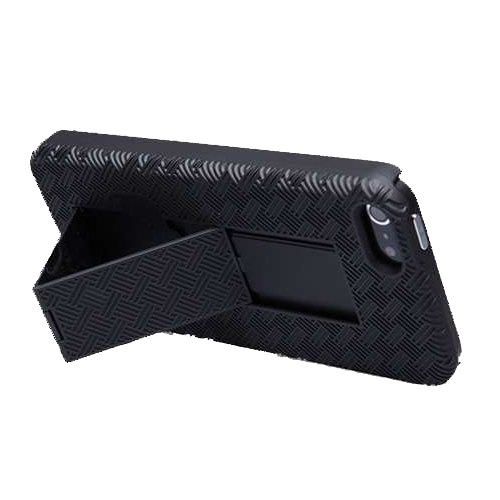 Nillkin iPhone SE/5S/5 ile Uyumlu Standlı Sert Kauçuk Kılıf Siyah