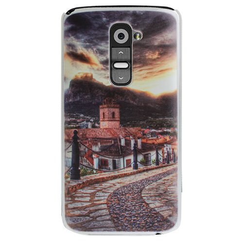 G2 ile Uyumlu Resimli Baskılı Kauçuk Kılıf Desen 1