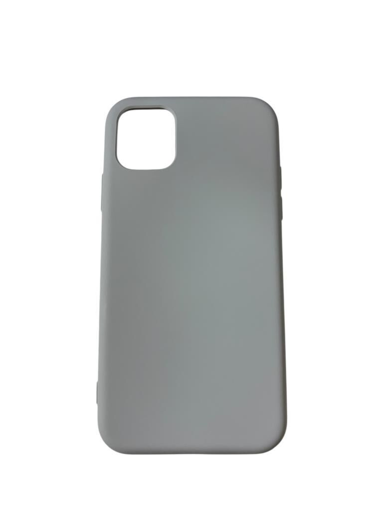 iPhone 11 ile Uyumlu Cappy Silikon Kılıf Sis Mavisi