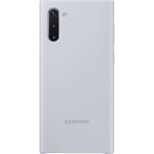 Galaxy Note 10 ile Uyumlu Silikon Kılıf Gümüş EF-PN970TSEGWW (Out)