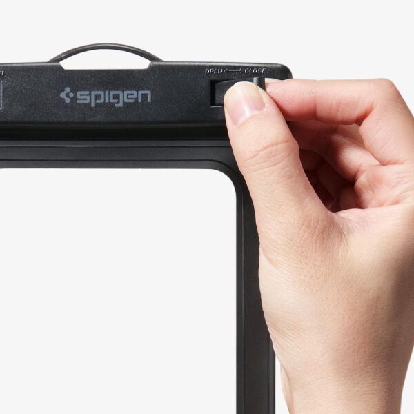 Spigen Aqua Shield WaterProof Universal (Tüm Cihazlarla Uyumlu) IPX8 Sertifikalı Su Geçirmez Kılıf Black