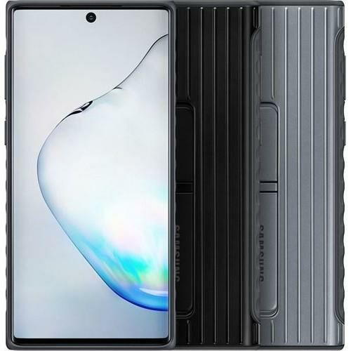 Galaxy Note 10 ile Uyumlu Protective Standing Cover Siyah EF-RN970CBEGWW (Out)