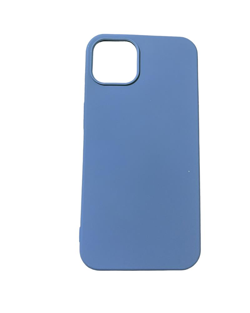 iPhone 13 Pro ile Uyumlu Cappy Silikon Kılıf Lacivert