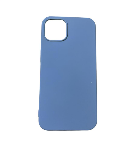 iPhone 13 Pro ile Uyumlu Cappy Silikon Kılıf Lacivert