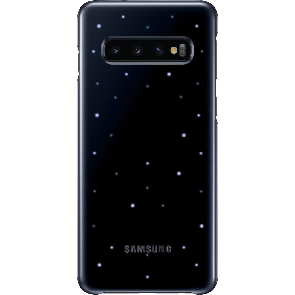 Galaxy S10 ile Uyumlu Kılıf Led Cover Siyah EF-KG973CBEGWW (Out)