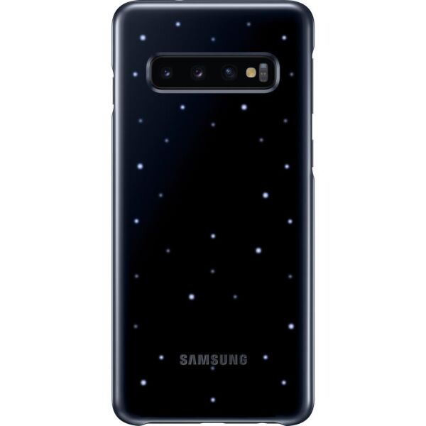 Galaxy S10 ile Uyumlu Kılıf Led Cover Siyah EF-KG973CBEGWW (Out)