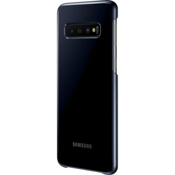 Galaxy S10 ile Uyumlu Kılıf Led Cover Siyah EF-KG973CBEGWW (Out)