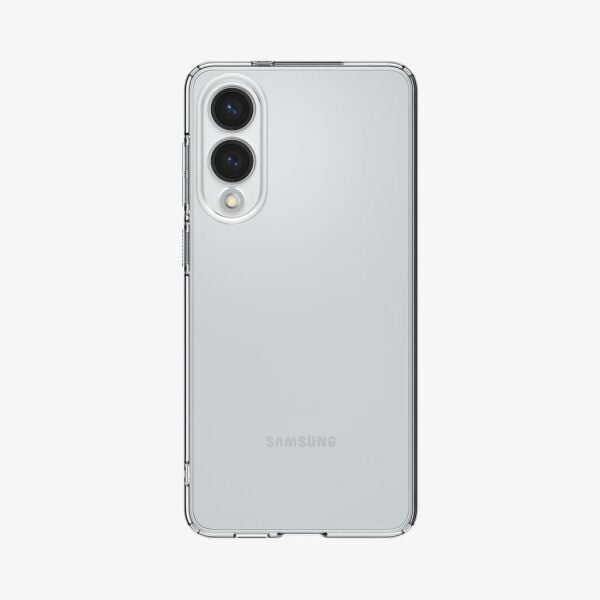 Spigen Galaxy S25 Edge ile Uyumlu Kılıf Liquid Crystal 4 Tarafı Tam Koruma Crystal Clear