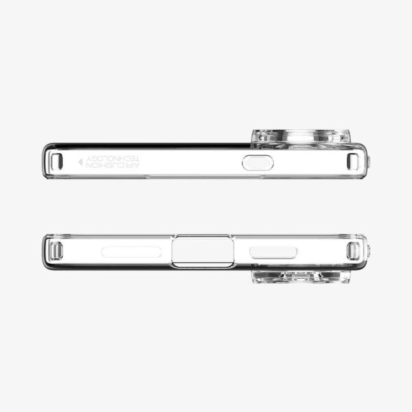 Spigen Galaxy S25 Edge ile Uyumlu Kılıf Liquid Crystal 4 Tarafı Tam Koruma Crystal Clear