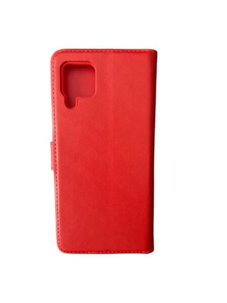 Jopus P40 Lite ile Uyumlu Kapaklı Kartlıklı Cüzdanlı Kılıf Kırmızı