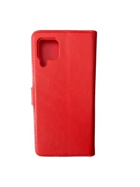 Jopus P40 Lite ile Uyumlu Kapaklı Kartlıklı Cüzdanlı Kılıf Kırmızı