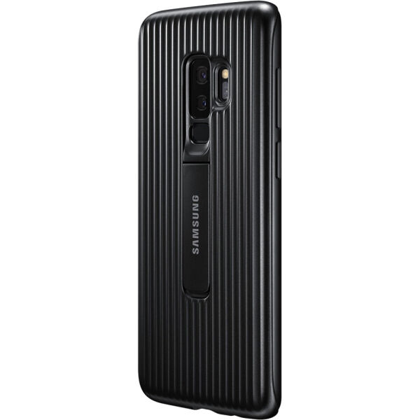 Galaxy S9 Plus ile Uyumlu Protective Stanting Cover Siyah EF-RG965CBEGWW(Outlet)