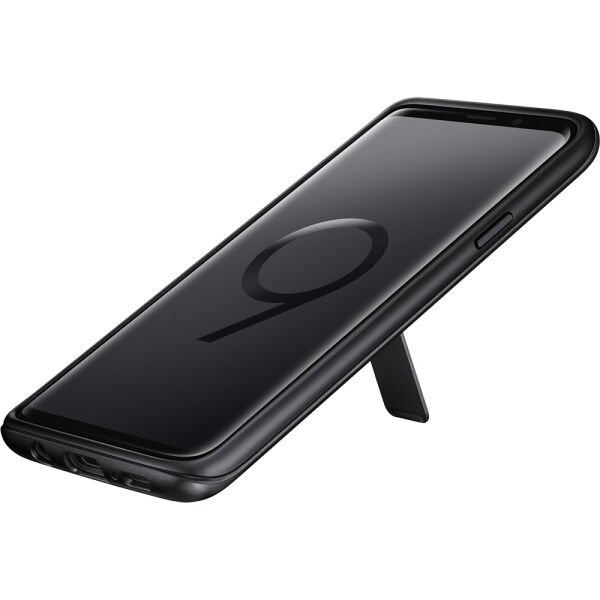 Galaxy S9 Plus ile Uyumlu Protective Stanting Cover Siyah EF-RG965CBEGWW(Outlet)