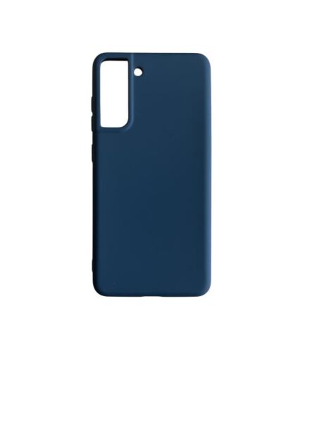 Galaxy S21 FE ile Uyumlu Cappy Silikon Kılıf Lacivert