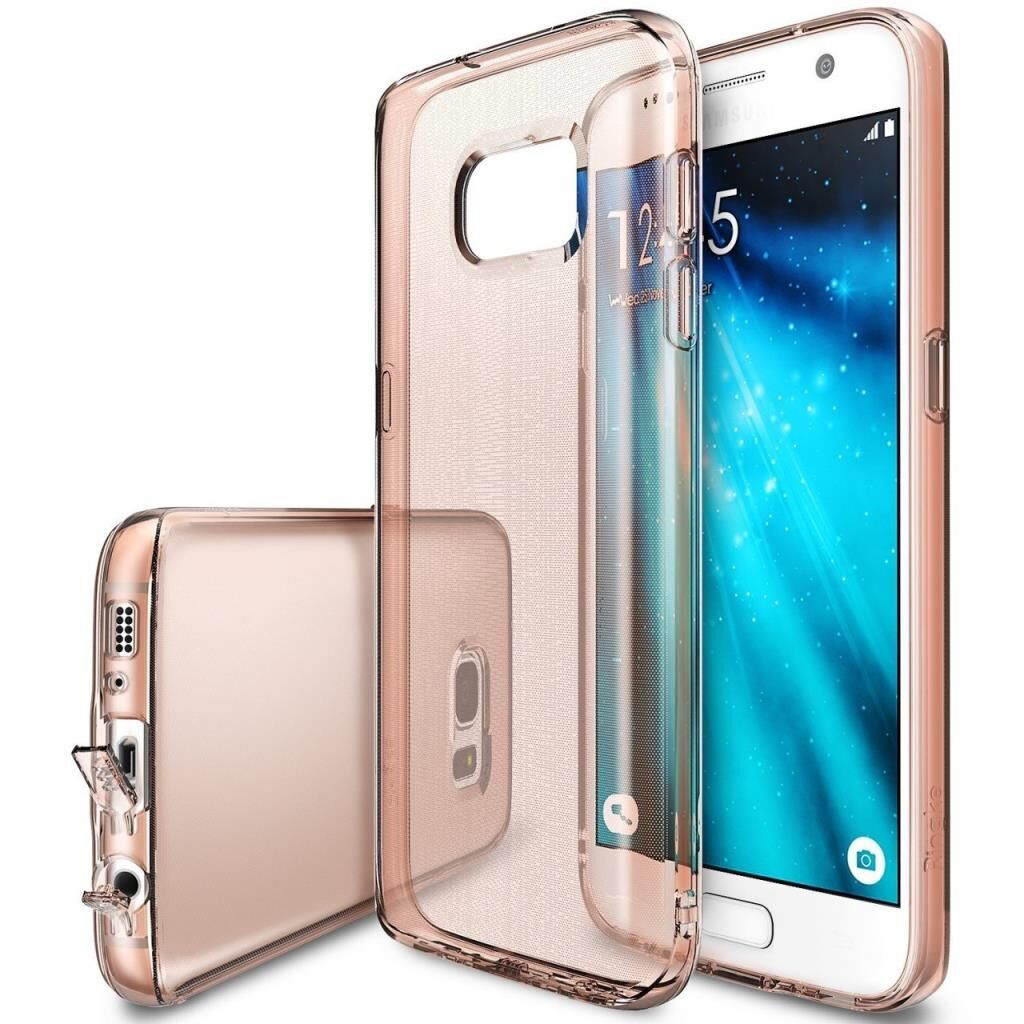 Ringke Air Galaxy S7 ile Uyumlu Kılıf Rose Gold