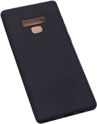 Jopus Galaxy Note 9 ile Uyumlu Soft Oil  Silikon Kılıf Siyah